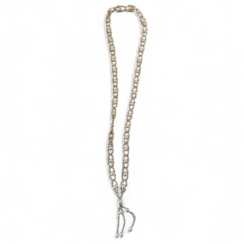 5/$20 vtg long pearl necklace